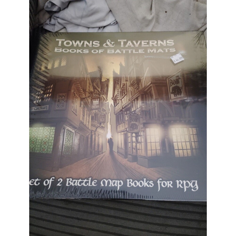 The Towns & Taverns Books of battle Mats